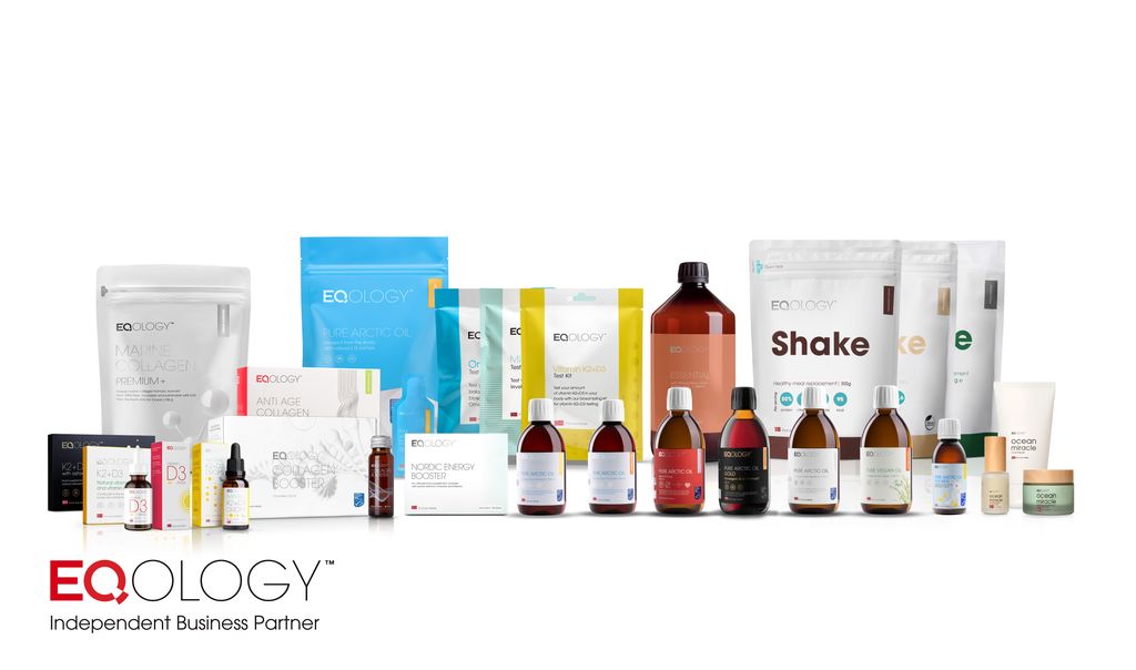 Überblick über das Produktsortiment von Eqology